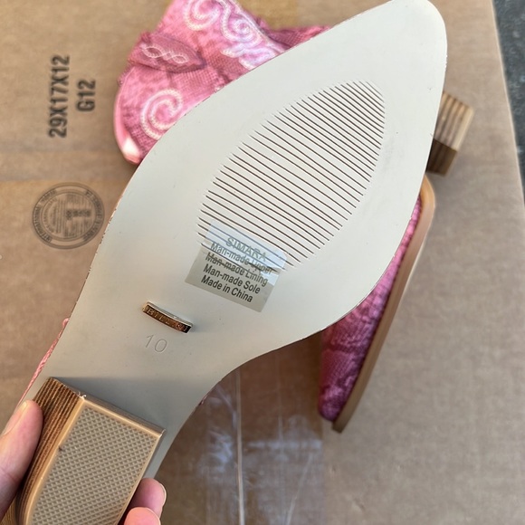 New - Billini Simara Booties - Pink Snake western - Picture 5 of 5